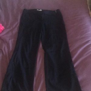 Wide Leg Black Old Navy Pants